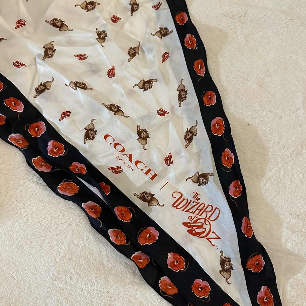 Coach Wizard of Oz SIlk Twilly (Limited Edition)